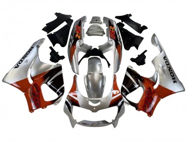 Cheap 1996-1997 Honda CBR900RR 893 Motorcycle Fairings - Silver Red Glossy Black Canada