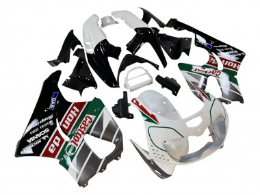 Cheap 1996-1997 Honda CBR900RR 893 Motorcycle Fairings - White Green Grey Glossy Black Castrol Canada