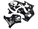 1998-1999 Honda CBR900RR 919 Motorcycle Fairings - Glossy Black White Decals Canada