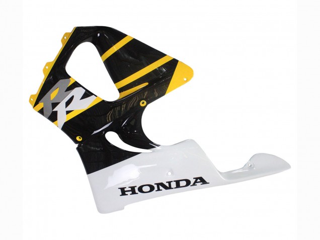 1998-1999 Honda CBR900RR 919 Motorcycle Fairings - White Yellow Glossy Black Canada