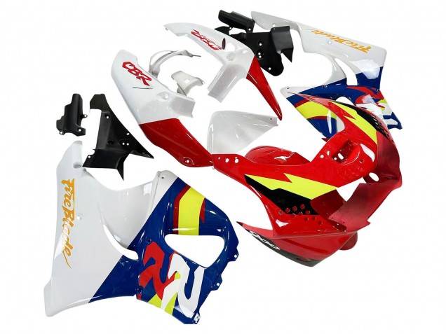 1998-1999 Honda CBR900RR 919 Motorcycle Fairings - White Red Yellow Blue Canada