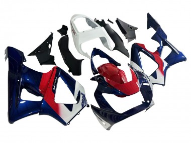 Cheap 2000-2001 Honda CBR900RR 929 Motorcycle Fairing - White Red Blue Canada