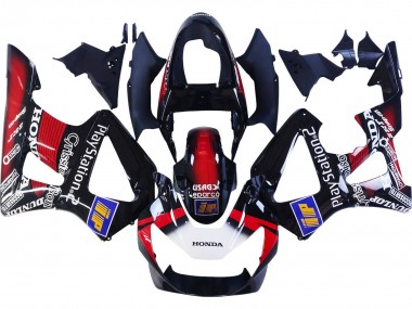 Cheap 2000-2001 Honda CBR900RR 929 Motorcycle Fairings - Red White Glossy Black PlayStation 2 Canada