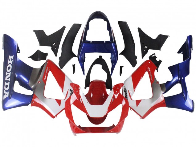 2000-2001 Honda CBR900RR 929 Motorcycle Fairings - Silver Red Blue Canada