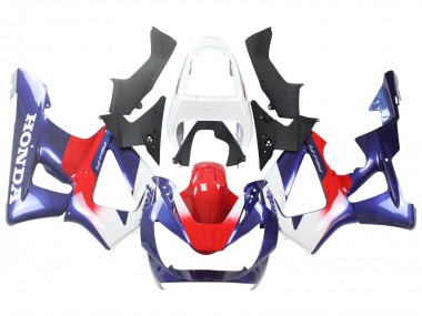 Cheap 2000-2001 Honda CBR900RR 929 Motorcycle Fairings - White Red Blue Canada