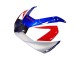 2000-2001 Honda CBR900RR 929 Motorcycle Fairings - White Blue Red HRC Canada