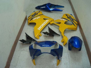 Cheap 2002-2003 Honda CBR900RR 954 Motorcycle Fairings - Blue Yellow Canada
