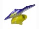 2002-2003 Honda CBR900RR 954 Motorcycle Fairings - Blue Yellow Glossy Black Red Nastro Azzurro 46 Canada