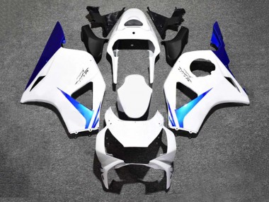 Cheap 2002-2003 Honda CBR900RR 954 Motorcycle Fairings - White Blue Canada