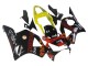 2002-2003 Honda CBR900RR 954 Motorcycle Fairings - Yellow Red Glossy Black Repsol Rossi Canada