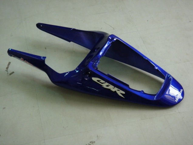 2002-2003 Honda CBR900RR 954 Motorcycle Fairings - Blue Yellow Glossy Black Telefonica MoviStar Castrol Canada