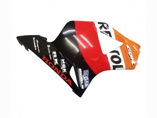 2002-2003 Honda CBR900RR 954 Motorcycle Fairing Kits - Orange White Red Glossy Black Repsol Canada