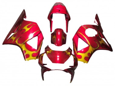 Cheap 2002-2003 Honda CBR900RR 954 Motorcycle Fairings - Red Yellow Canada