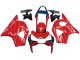 2002-2003 Honda CBR900RR 954 Motorcycle Fairings - Red Dark Blue Dunlop Canada