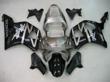 Cheap 2002-2003 Honda CBR900RR 954 Motorcycle Fairings - Silver Glossy Black Canada