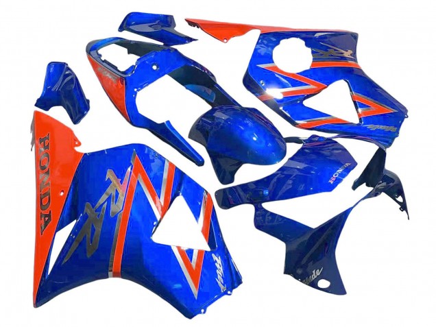 2002-2003 Honda CBR900RR 954 Motorcycle Fairings - Orange Blue Canada