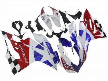 Cheap 2011-2014 Ducati Panigale 899 Motorcycle Fairings - White Blue Red Black Canada
