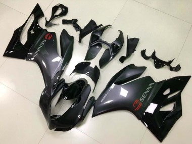 Cheap 2011-2014 Ducati Panigale 1199 Motorcycle Fairings - Glossy Black Canada