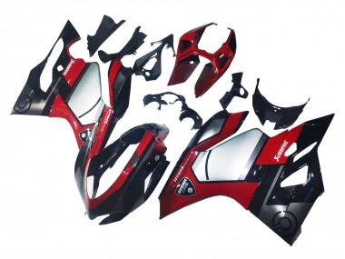 Cheap 2011-2014 Ducati 1199 Motorcycle Fairings - Red Silver Black Canada