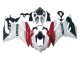 2011-2014 Ducati Panigale 899 Motorcycle Fairings - White Red Glossy Black Canada