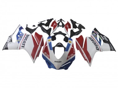 Cheap 2015-2020 Ducati 1299 Motorcycle Fairings - White Red Blue Matte Black Unibat Flex-Box Canada