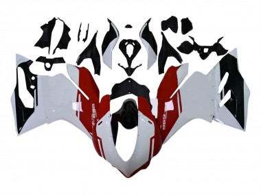 Cheap 2015-2020 Ducati 959 Motorcycle Fairings Kits - White Red Glossy Black Canada