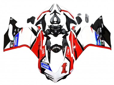 Cheap 2015-2020 Ducati 959/1299 Motorcycle Fairings - White Red Glossy Black Unibat Flex-Box Canada