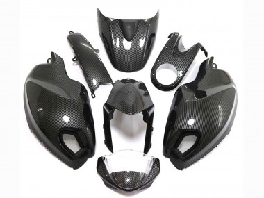 Cheap 2008-2012 Ducati Monster 696 796 1100 1100S Motorcycle Fairings - Black Carbon Fiber Style Canada