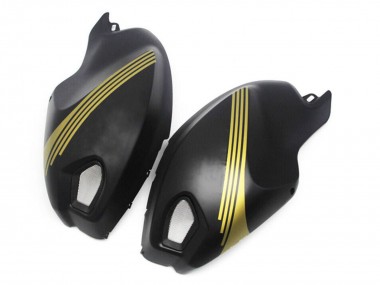 Cheap 2008-2012 Ducati Monster 696 796 1100 1100S Motorcycle Fairings - Matte Black Gold Canada