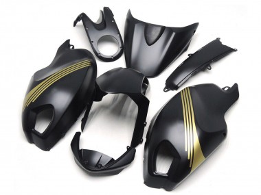 Cheap 2008-2012 Ducati Monster 696 796 1100 1100S Motorcycle Fairings - Matte Black Gold Canada
