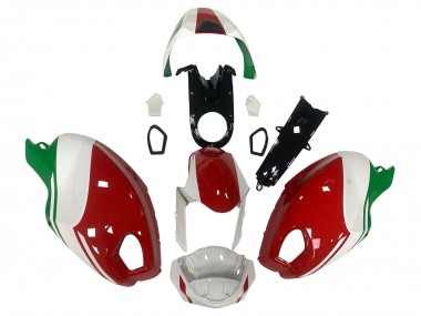 Cheap 2008-2012 Ducati Monster 696 796 1100 1100S Motorcycle Fairing - White Red Green Canada