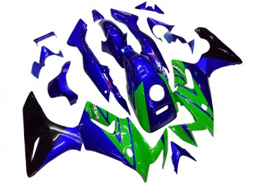 Cheap 2002-2006 Honda CBR125R Motorcycle Fairings - Blue Green Glossy Black Canada