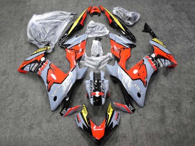 Cheap 2013-2015 Honda CBR500R Motorcycle Fairings - Glossy Nardo Grey Yellow Glossy Black Repsol HRC Red Bull Canada