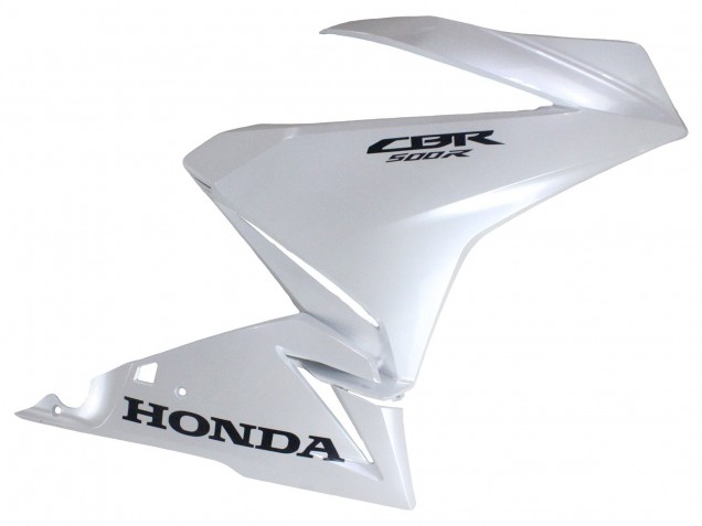 2022-2023 Honda CBR500R Motorcycle Fairings - Pearl White Canada