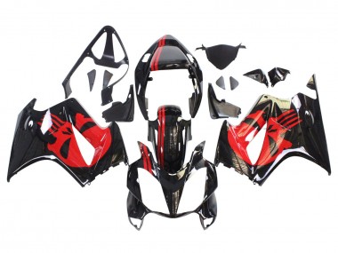 Cheap 2002-2013 Honda VFR 800 Motorcycle Fairings - Glossy Black Red Canada