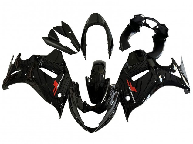 2008-2013 Suzuki GSX650F Motorcycle Fairings - Glossy Black Canada