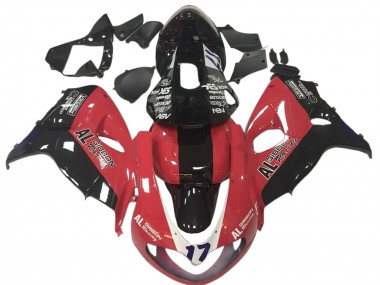 Cheap 1998-2003 Suzuki TL1000R Motorcycle Fairings - Red Black Racing 17 Canada