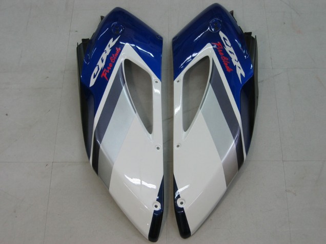 2004-2005 Honda CBR1000RR Motorcycle Fairings - White Blue Glossy Black Fireblade Canada