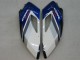 2004-2005 Honda CBR1000RR Motorcycle Fairings - White Blue Glossy Black Fireblade Canada