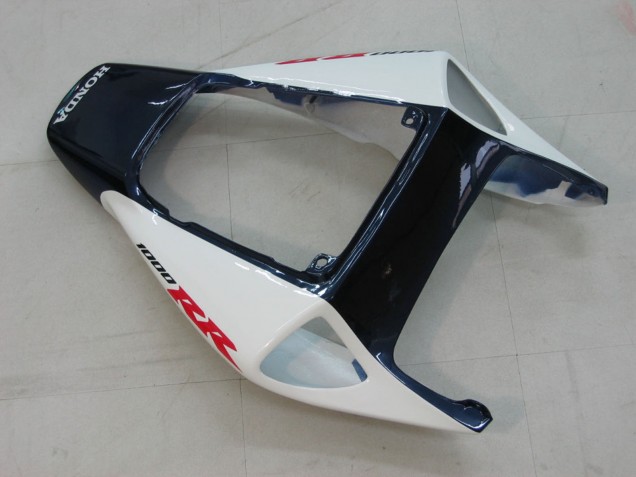 2004-2005 Honda CBR1000RR Motorcycle Fairings - White Blue Glossy Black Fireblade Canada