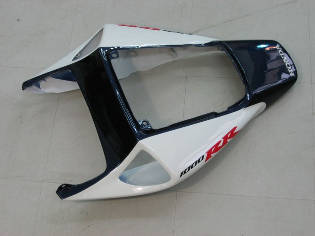 2004-2005 Honda CBR1000RR Motorcycle Fairings - White Blue Glossy Black Fireblade Canada