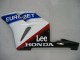 2004-2005 Honda CBR1000RR Motorcycle Fairings - White Blue Red Glossy Black Star EuroBet Lee Canada