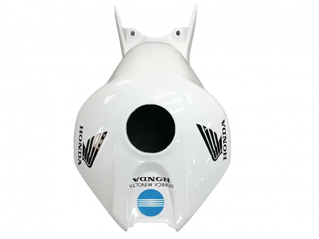 2004-2005 Honda CBR1000RR Motorcycle Fairings - White Light Blue Yellow Black Konica Minolta Canada