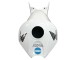 2004-2005 Honda CBR1000RR Motorcycle Fairings - White Light Blue Yellow Black Konica Minolta Canada