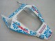 2004-2005 Honda CBR1000RR Motorcycle Fairings - White Blue Snow Nastro Azzurro 46 Canada