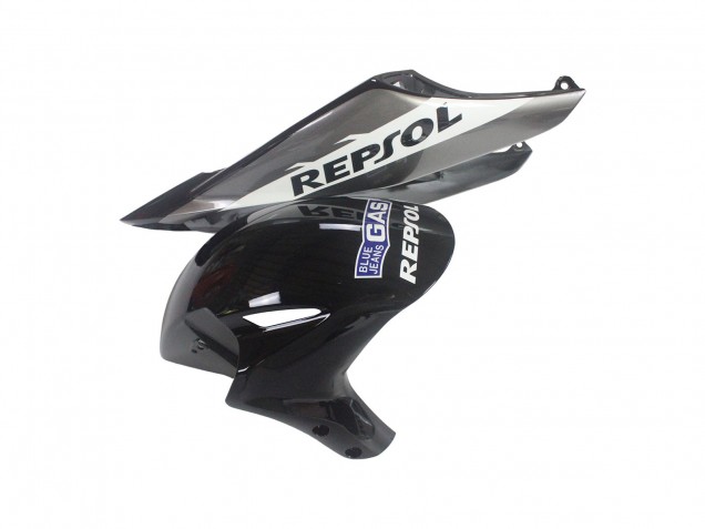 2004-2005 Honda CBR1000RR Motorcycle Fairing Kits - Silver White Glossy Black Repsol Canada