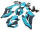 2004-2005 Honda CBR1000RR Motorcycle Fairings - Light Blue Glossy Black Canada