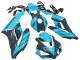 2004-2005 Honda CBR1000RR Motorcycle Fairings - Light Blue Glossy Black Canada