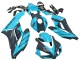 2004-2005 Honda CBR1000RR Motorcycle Fairings - Light Blue Glossy Black Canada
