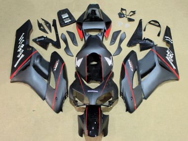 Cheap 2004-2005 Honda CBR1000RR Motorcycle Fairings - Glossy Black Glossy Grey Red Stripe Canada